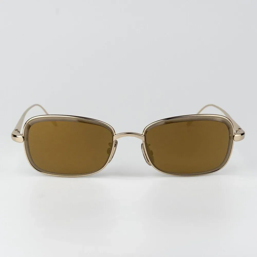 Loewe ANAGRAM Men Sunglasses Gold LW40159U 32G NEW AUTHENTIC